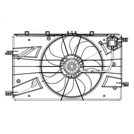 Radiator Electric Motor