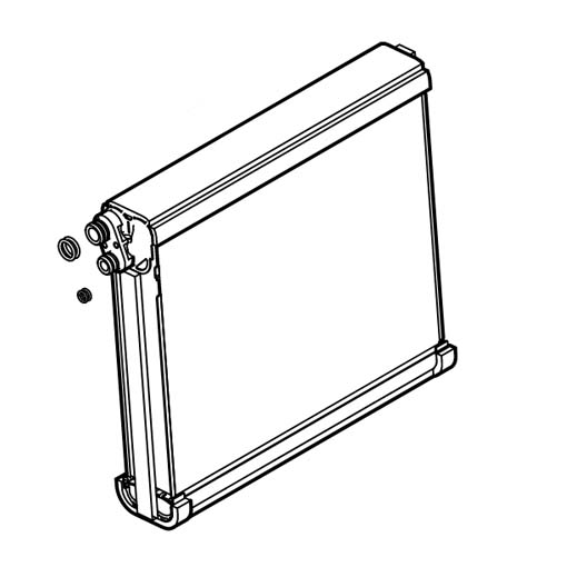 AC Evaporator Core