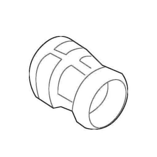 Engine Coolant Overflow Hose Adapter
