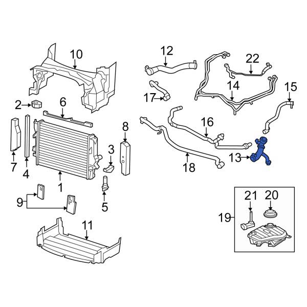 Engine Oil Cooler Hose